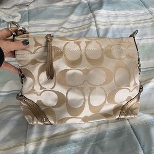 Coach Zip Top Shoulder Bag